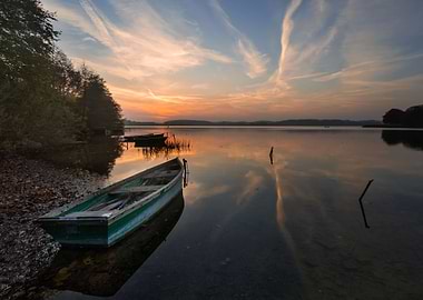 Lake Fishing Sky Sport Sun