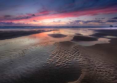 Sunset Perran Sands