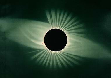 Total eclipse of the sun