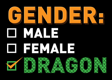 Male Female Dragon Non Bin