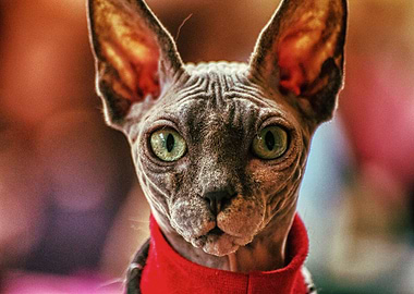 Cats Sphynx cat Head Snout