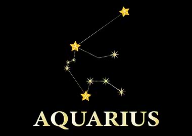 Zodiac Constellation Aquar