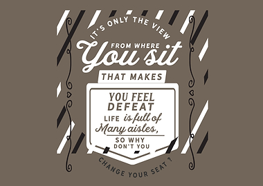 makes you feel defeat