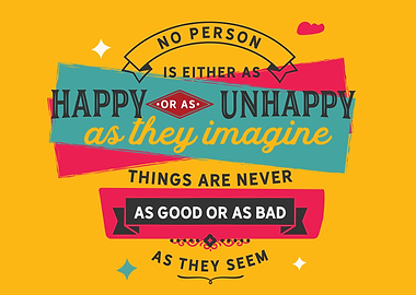 never as good or as bad