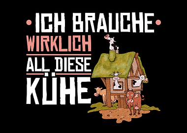 Landwirt Kuh Milchbauer