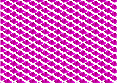 Purple Heart Shape Pattern