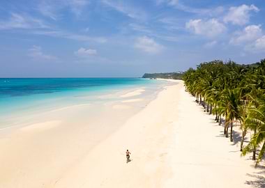 Alone on White Beach