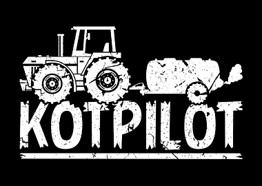 Kotpilot Traktor Humor