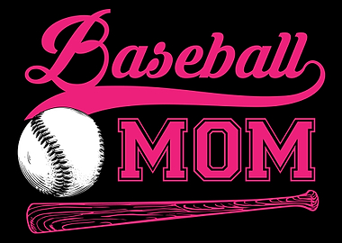 Baseball Mom Sport Lover