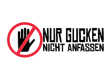 Prohibition sign just do