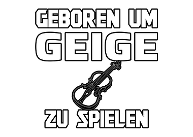 Born to be playing violin