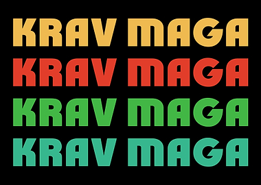 Colorful Words Krav Maga
