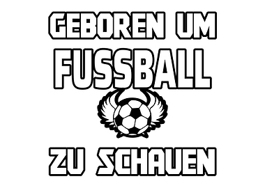 Born to watch football