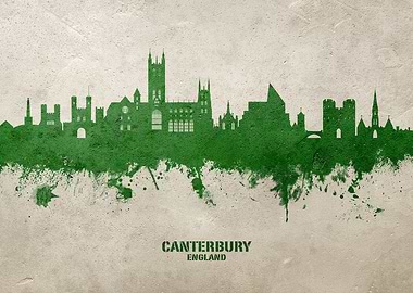 Canterbury Skyline England