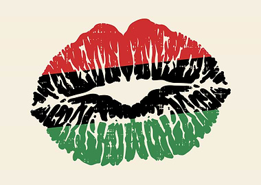 Lip African Flag