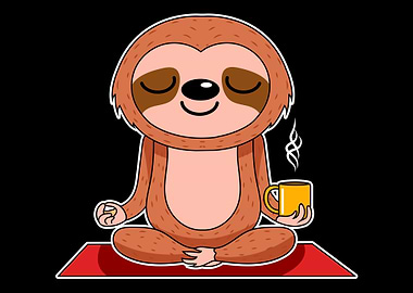 Yoga Sloth Yogi