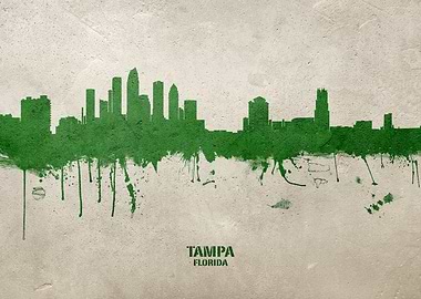 Tampa Skyline Florida