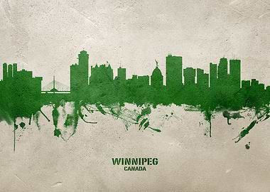 Winnipeg Skyline Canada