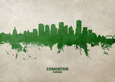 Edmonton Skyline Canada
