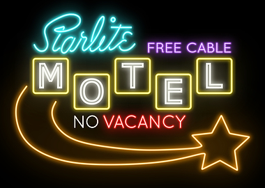 Motel Neon Sign