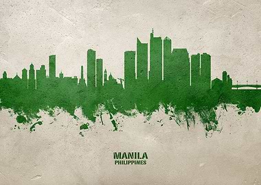 Manila Skyline Philippines