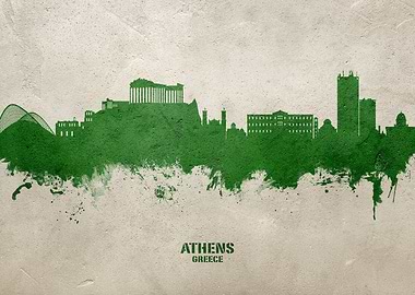 Athens Skyline Greece