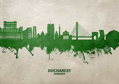 Bucharest Skyline Romania