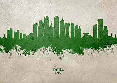 Doha Skyline Qatar