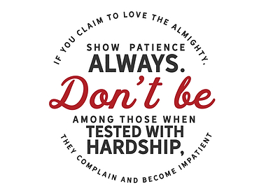 If you claim to love