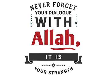 your dialogue with Allah