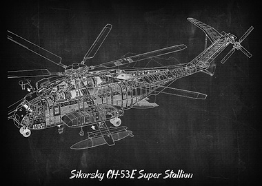 Sikorsky CH53E Super Stal