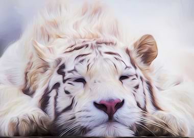 Bengal White Tiger