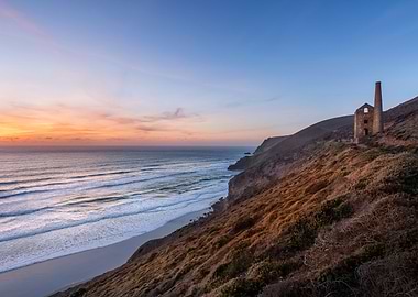 Sunset Wheal Coates