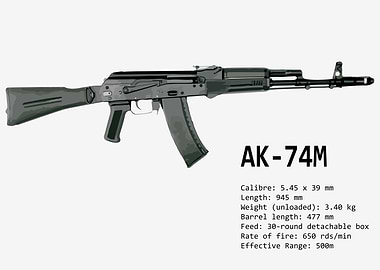 AK74M Assault Rifle