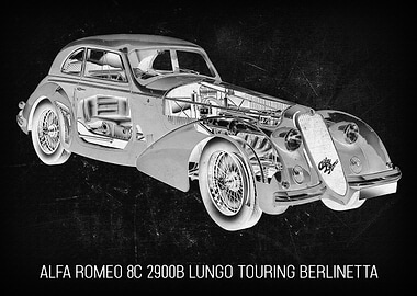 Alfa Romeo 8C 2900B Lungo