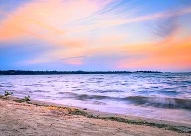 Sunset of Lake Victoria
