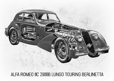 Alfa Romeo 8C 2900B Lungo