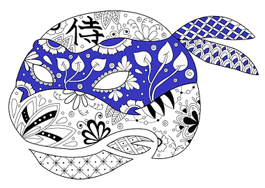 Strength Mandala Blue