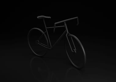Modern Bicycle Black Mate