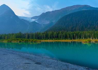 Portage Glacier Lake