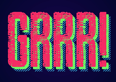 GRRR Retro Typography