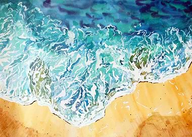 Ocean Waves at the Beach