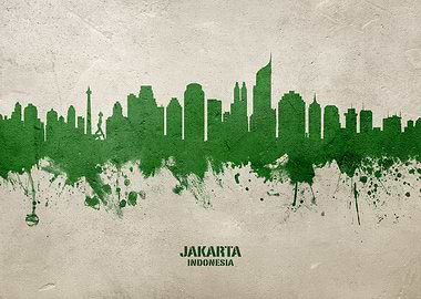 Jakarta Skyline Indonesia