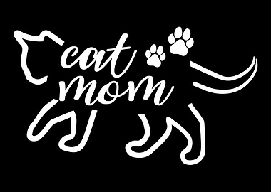 Cat mom