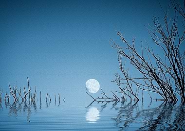 Moon on the Water