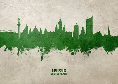 Leipzig Skyline