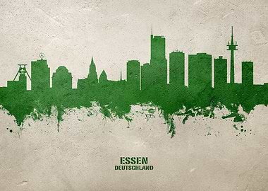 Essen Skyline Deutschland