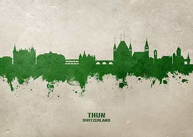 Thun Skyline Switzerland