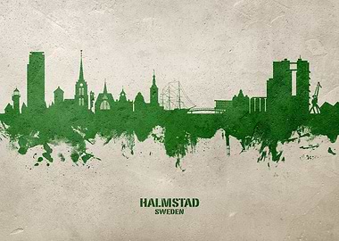 Halmstad Skyline Sweden