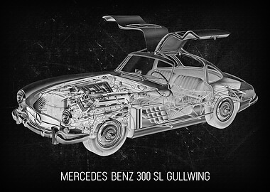 MercedesBenz 300 SL Gullw